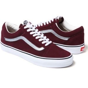 Maroon old school vans
